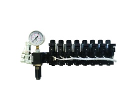 Monostable solenoid valve