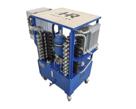 Hydraulic sequential valve gate controller
